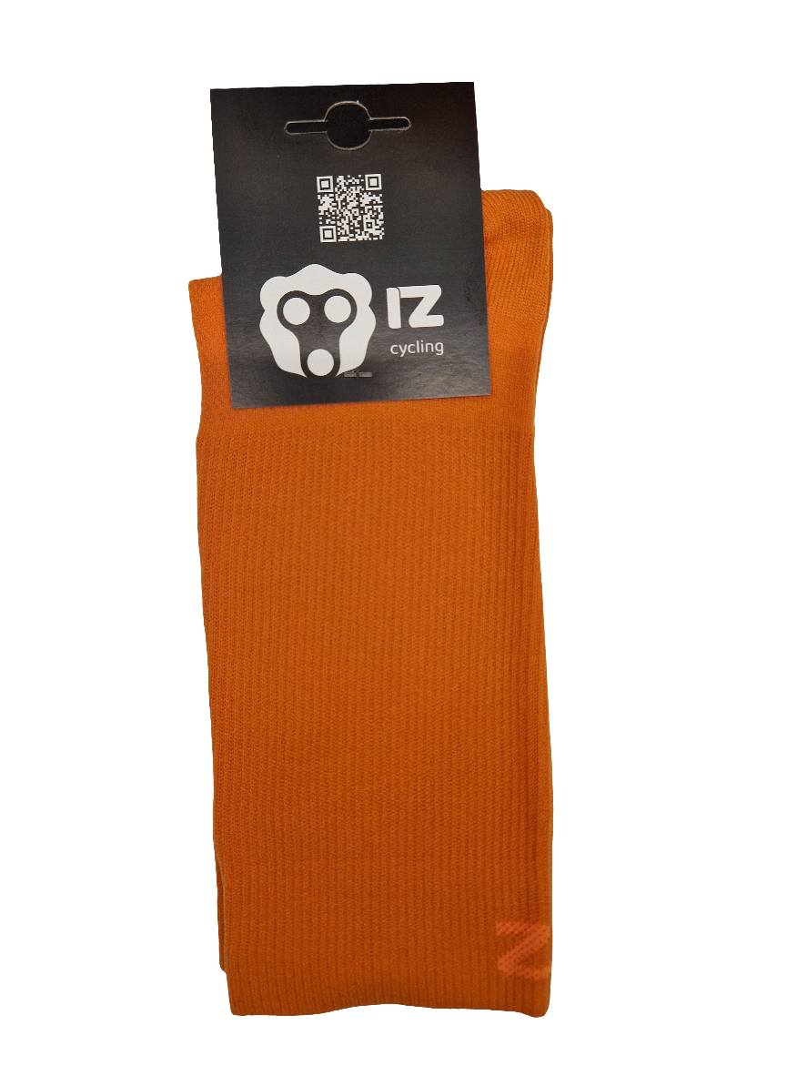 Calcetín técnico IZ Cycling - NARANJA LUANVI
