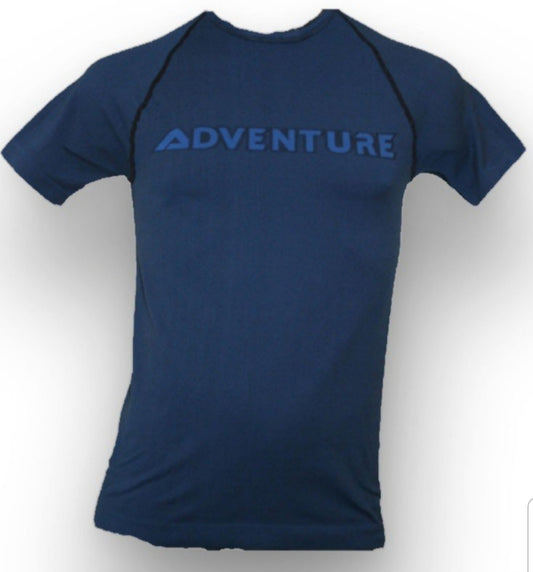 Camiseta Técnica Adventure Trailrunning M/C Ref.8330 MICROAGUJERO ROYAL