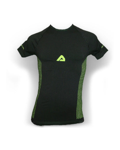 Camiseta Técnica Adventure Trailrunning M/C  - Verde flúor Ref.8021