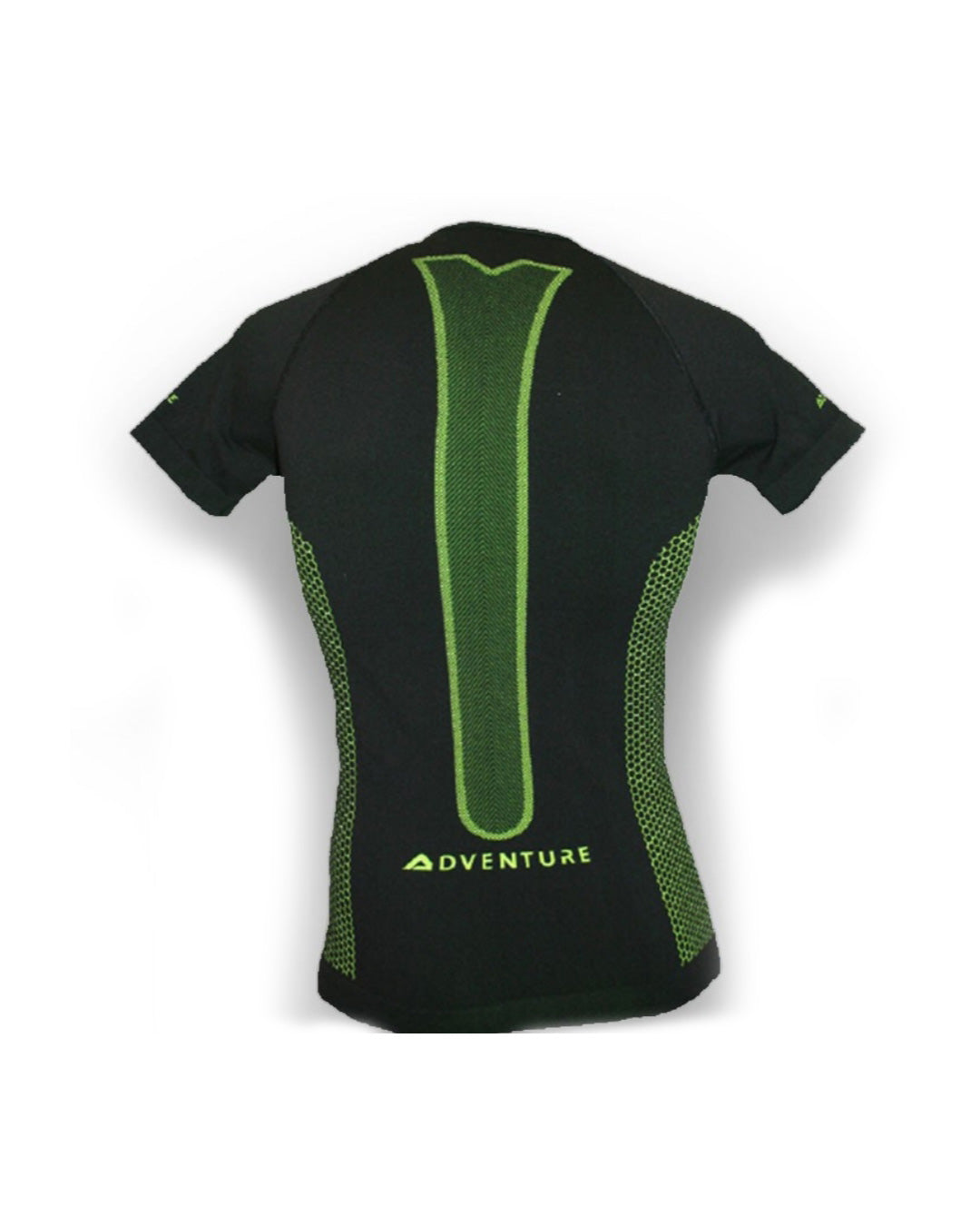 Camiseta Técnica Adventure Trailrunning M/C  - Verde flúor Ref.8021