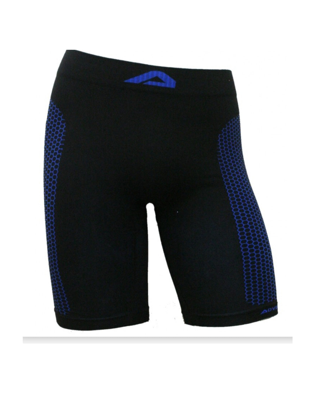 Malla corta Técnica Adventure Trailrunning - Negro y azul Ref.1500