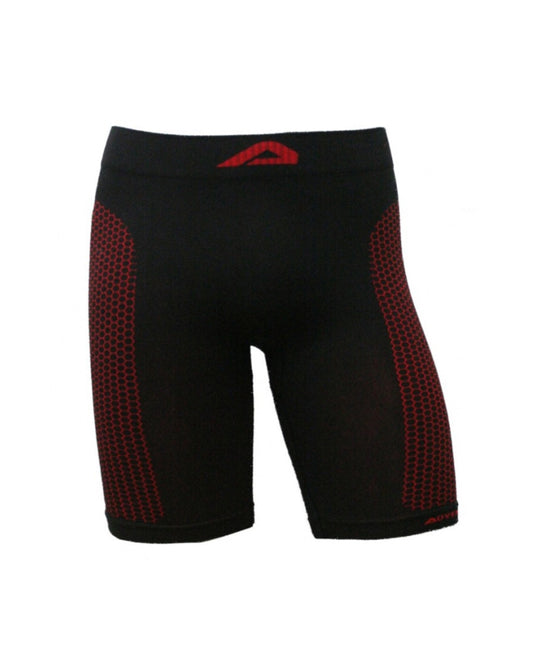 Malla corta Técnica Adventure Trailrunning - Negro y rojo Ref.1500